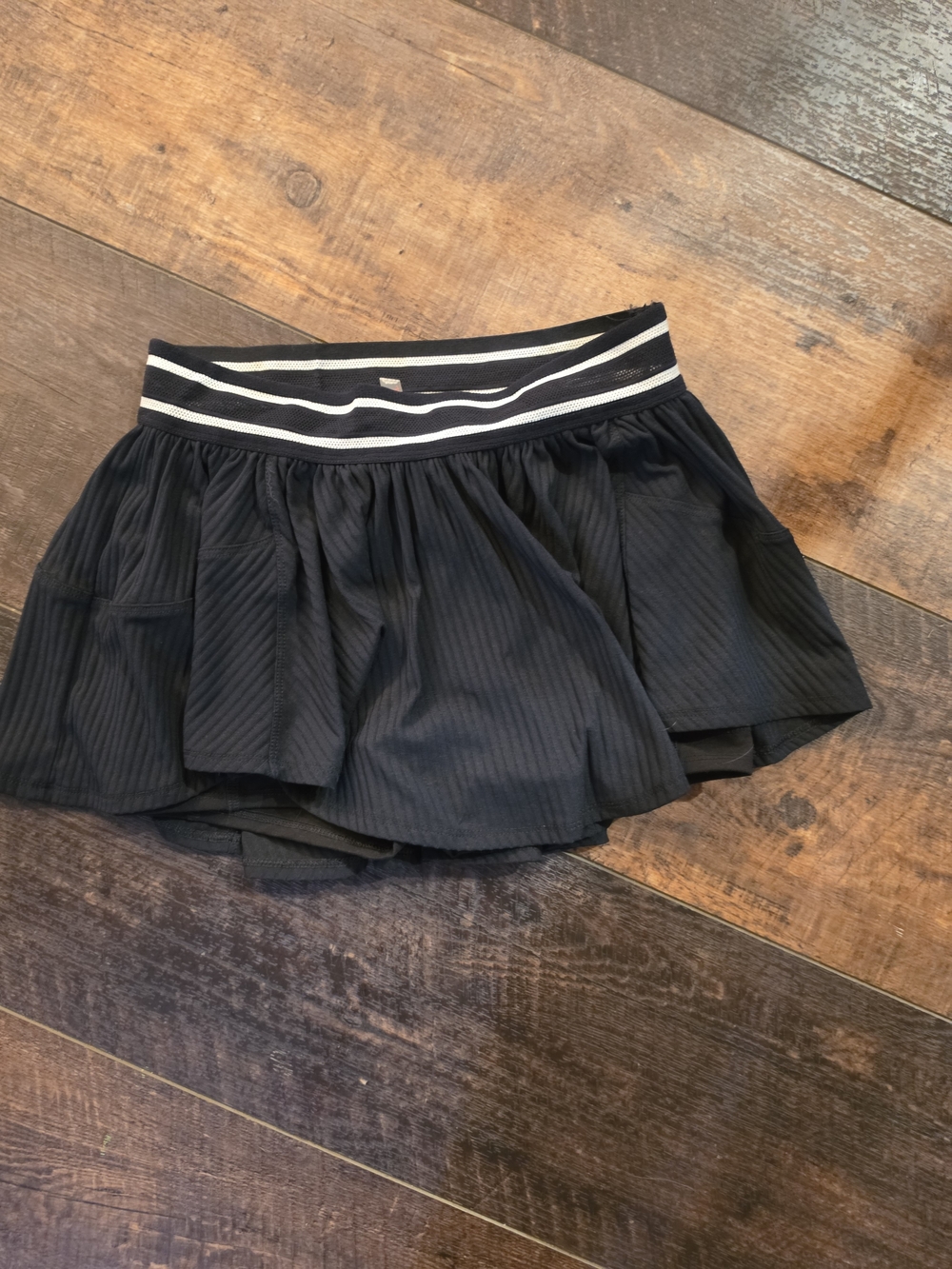 Free People Movement Black Athletic Skort Shorts Size Small